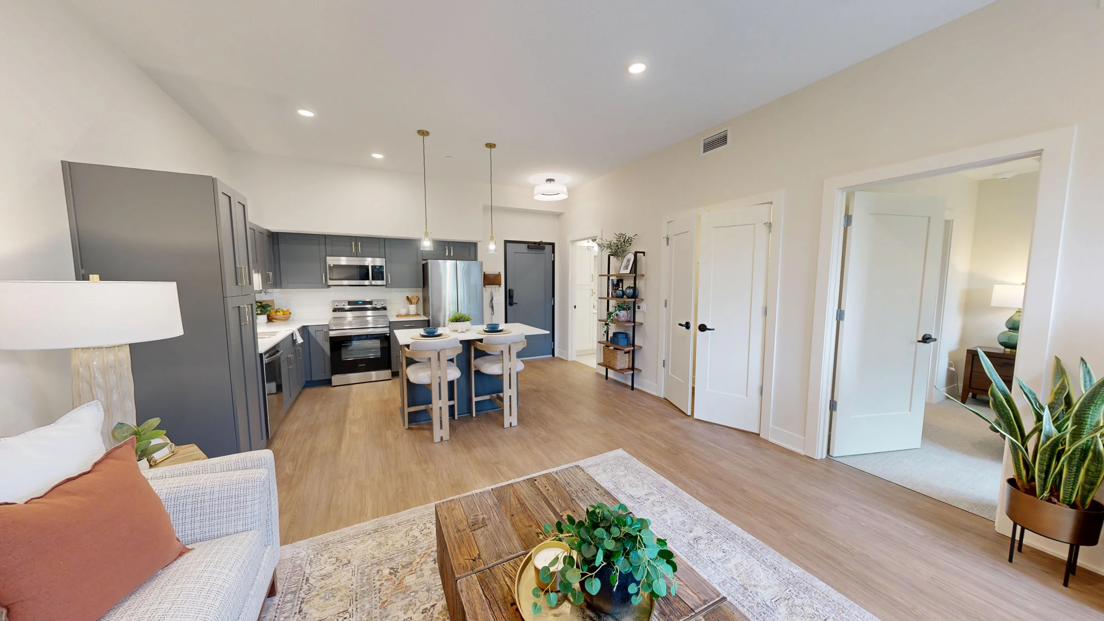 Inside Aura model apartment 106